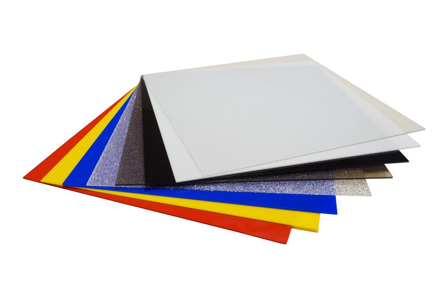 Kunststoffplatten aus Acryl (Plexiglas), bruchsicheres Polycarbonat
